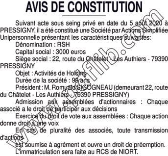 Contenu publication