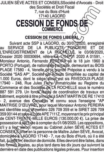 Contenu publication