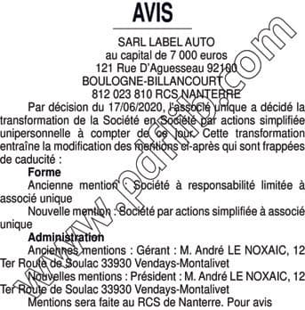 Contenu publication