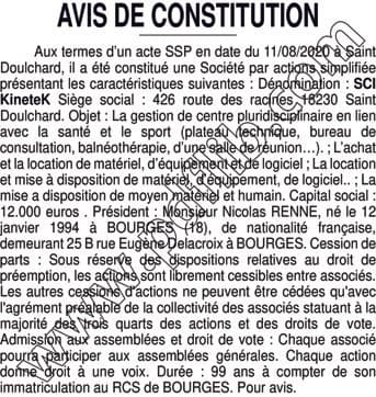 Contenu publication