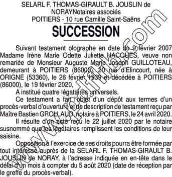 Contenu publication