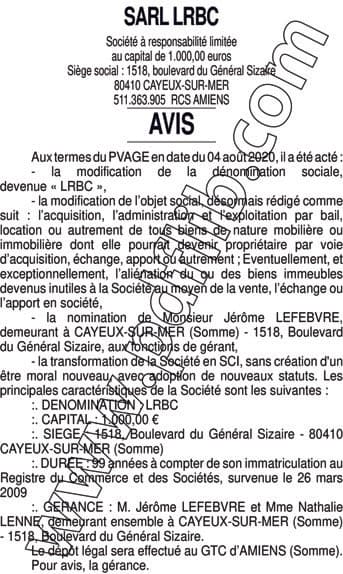 Contenu publication
