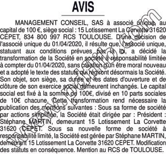 Contenu publication