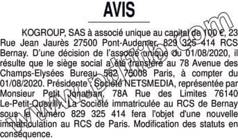 Contenu publication