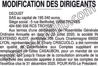 Contenu publication