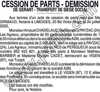 Contenu publication