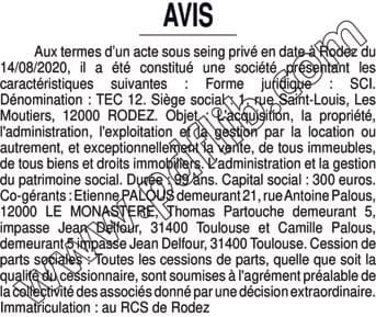 Contenu publication