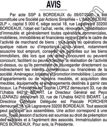 Contenu publication