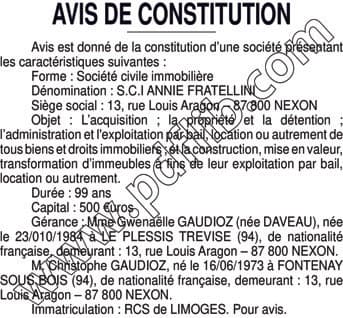 Contenu publication