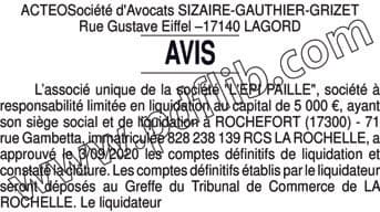 Contenu publication