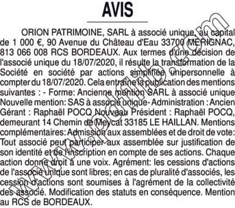 Contenu publication