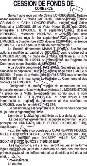 Contenu publication