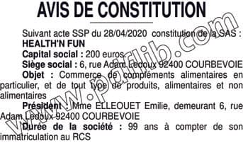 Contenu publication