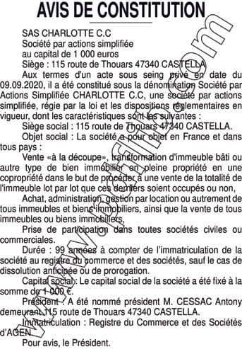 Contenu publication