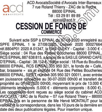 Contenu publication