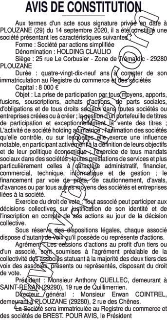 Contenu publication