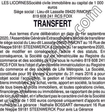 Contenu publication