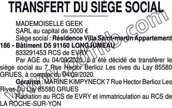 Contenu publication
