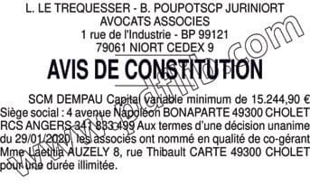 Contenu publication