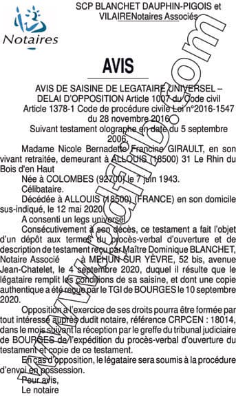 Contenu publication