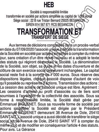 Contenu publication