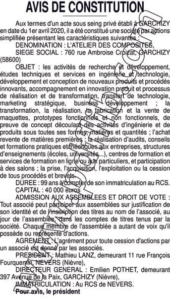 Contenu publication