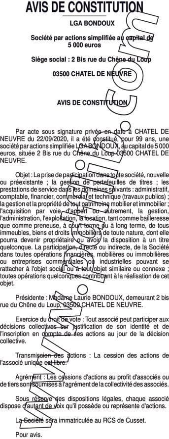 Contenu publication