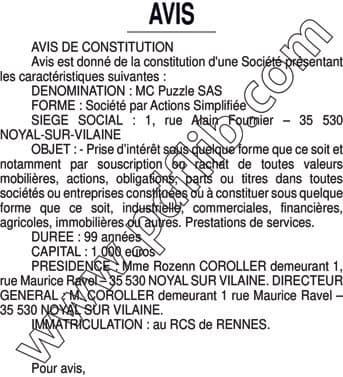 Contenu publication