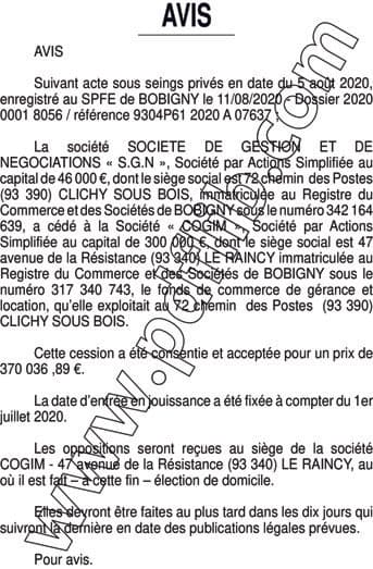Contenu publication
