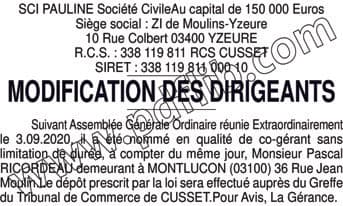 Contenu publication