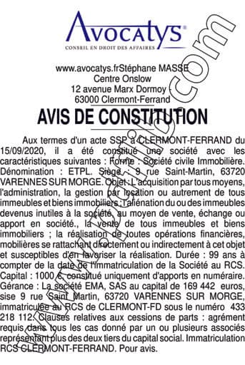 Contenu publication