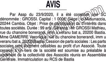 Contenu publication