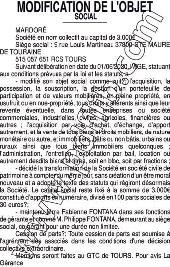 Contenu publication