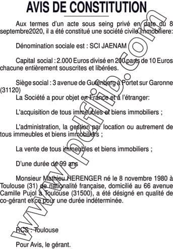 Contenu publication