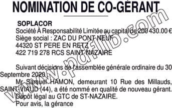 Contenu publication