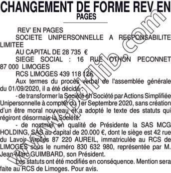 Contenu publication