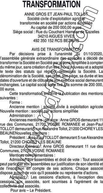 Contenu publication