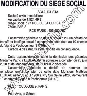 Contenu publication