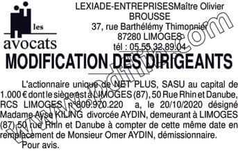 Contenu publication