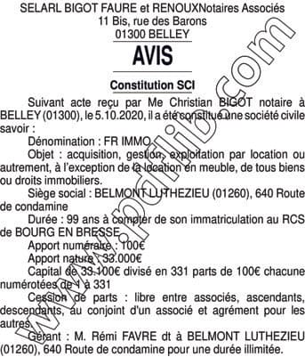 Contenu publication