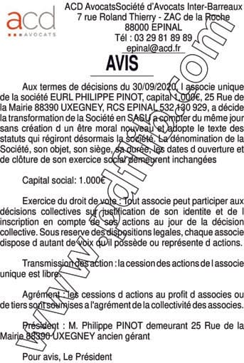 Contenu publication