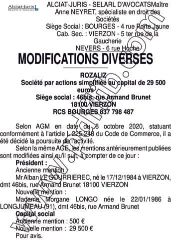 Contenu publication