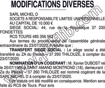 Contenu publication