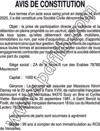 Contenu publication