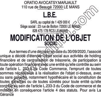 Contenu publication