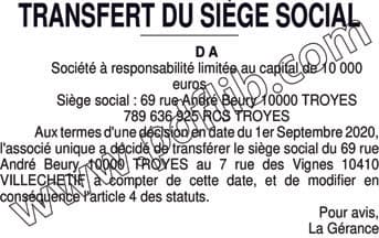 Contenu publication