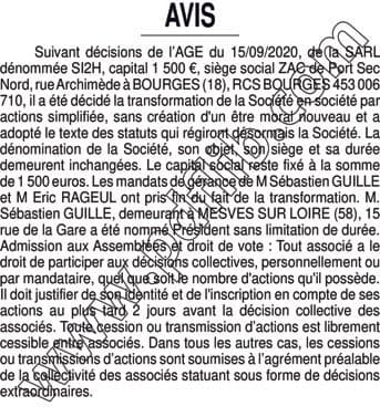 Contenu publication