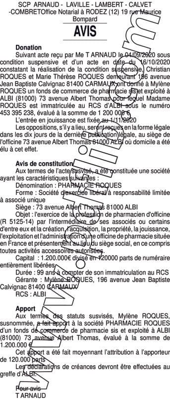 Contenu publication