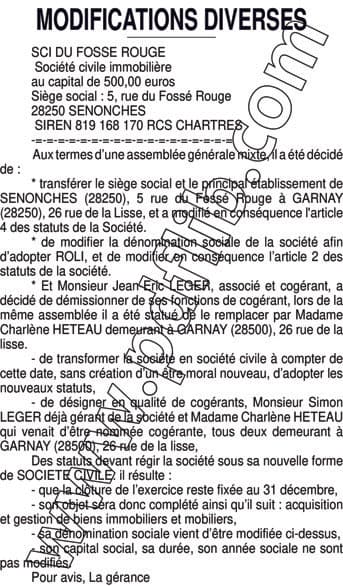 Contenu publication