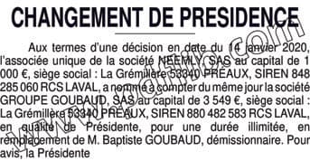 Contenu publication